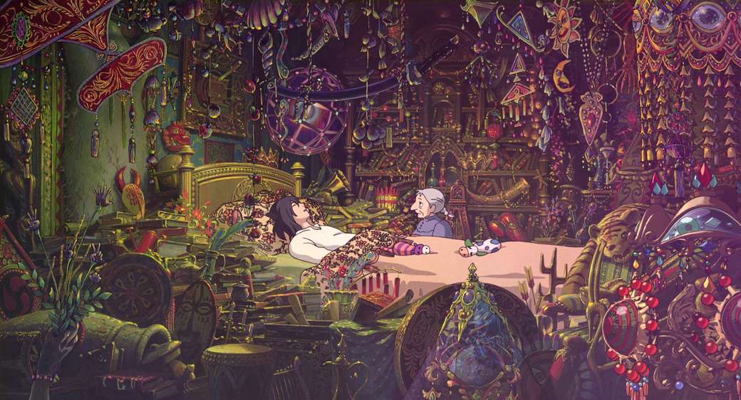 Howl's moving castle jigsaw puzzle online