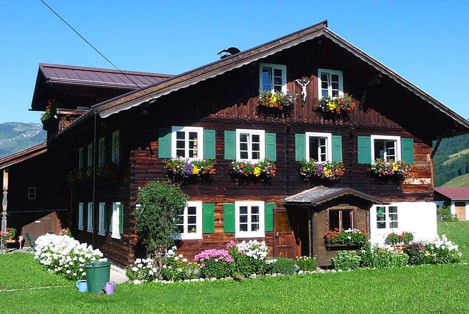 Haus in Österreich Puzzlespiel online