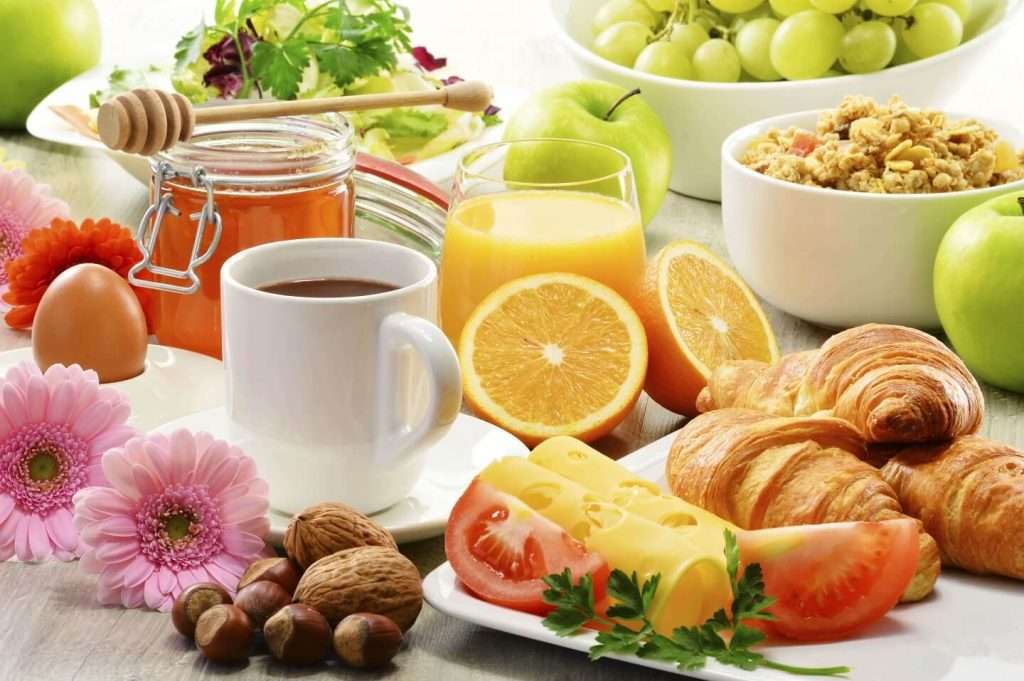 gesundes Frühstück Online-Puzzle