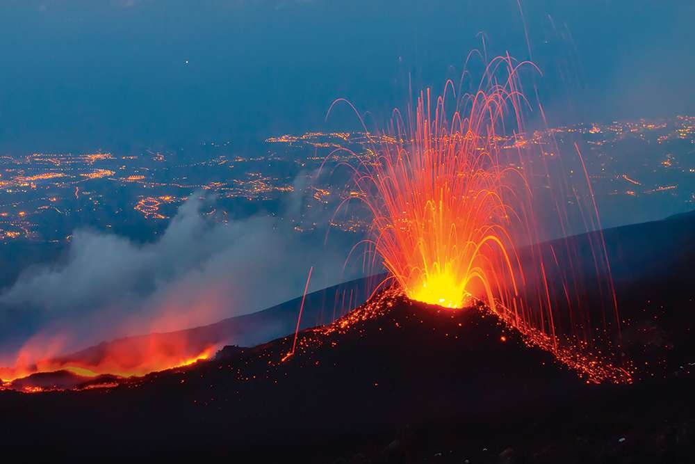 вулкан в Испания онлайн пъзел