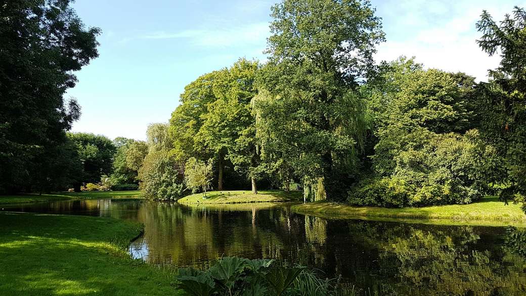 Leeuwarden Rengerspark в Нидерландах пазл онлайн