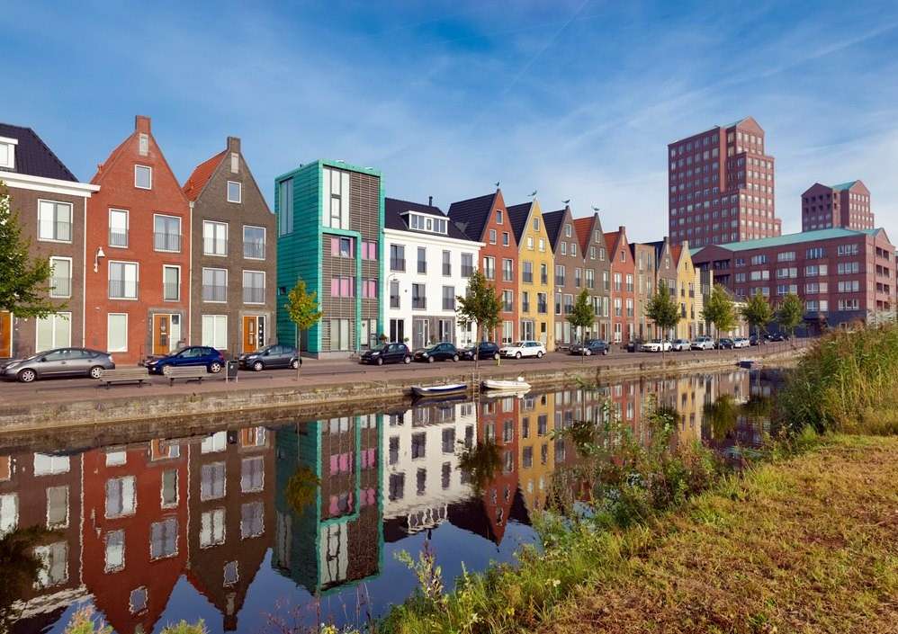 Amersfoort Stadt in den Niederlanden Online-Puzzle