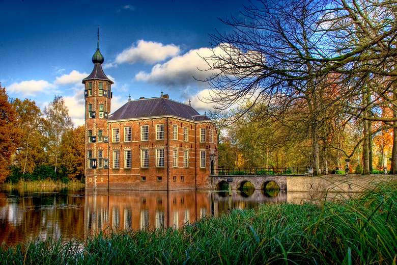 Замъкът Бреда Холандия онлайн пъзел