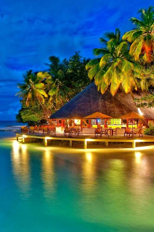 maldives - summer vacation online puzzle
