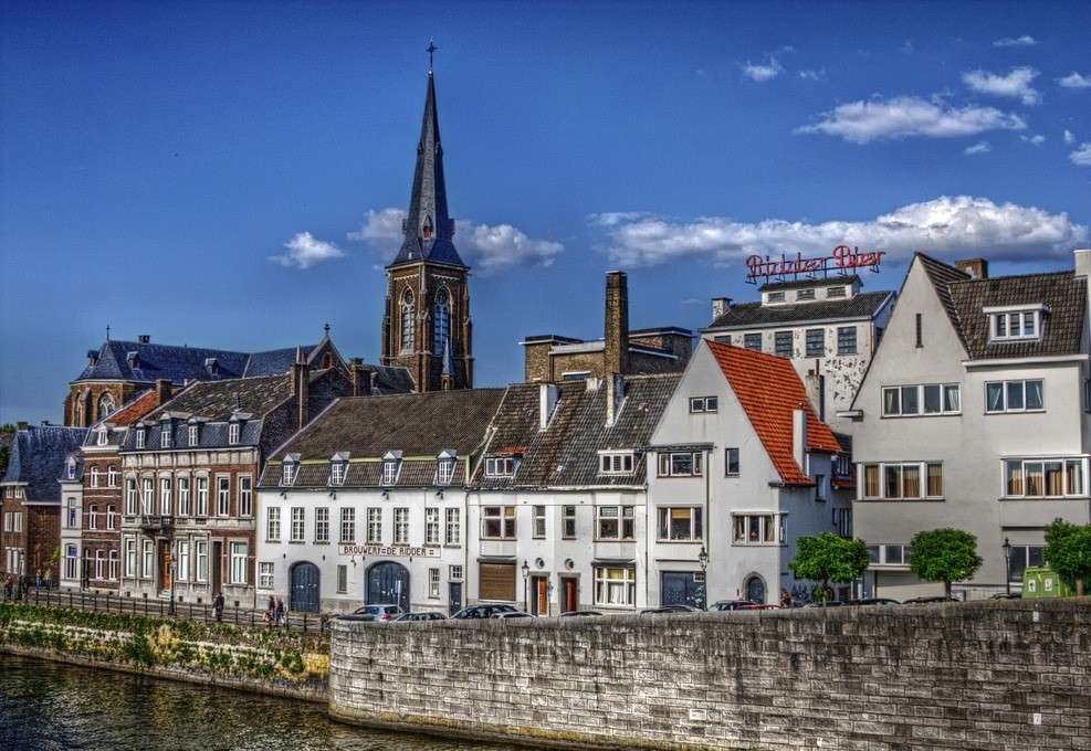 Maastricht Stadt in den Niederlanden Online-Puzzle