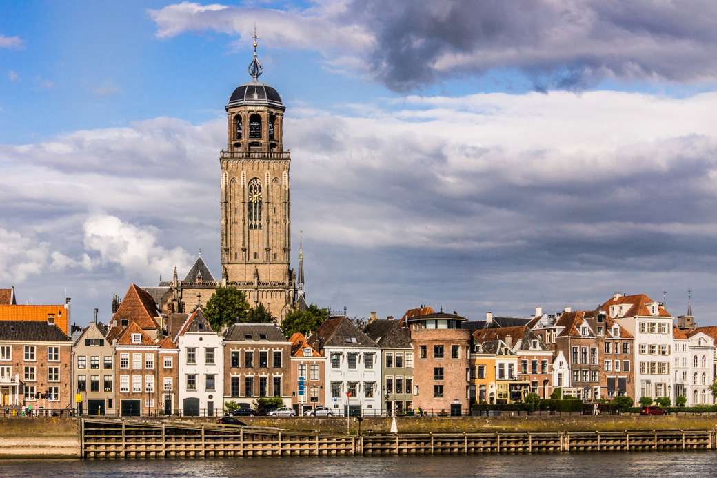 Град Девентер в Холандия онлайн пъзел