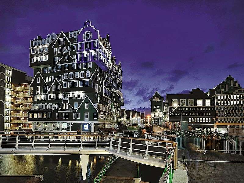 Город Роттердам в Нидерландах пазл онлайн