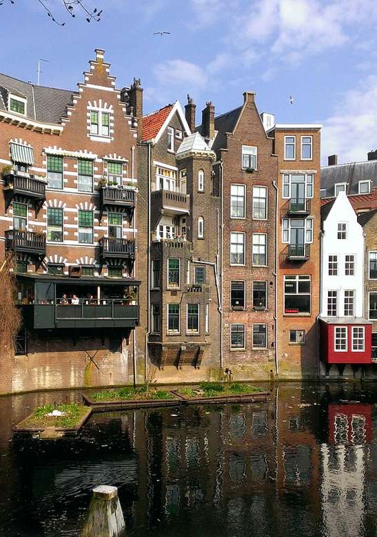 Πόλη του Ρότερνταμ στις Κάτω Χώρες παζλ online