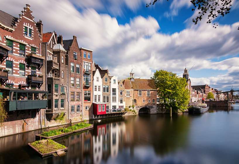Ciudad de Rotterdam en los Países Bajos rompecabezas en línea