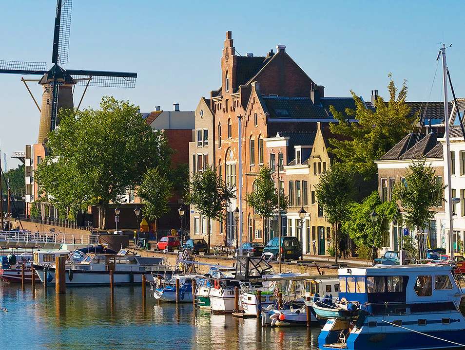 Cidade de Rotterdam na Holanda quebra-cabeças online