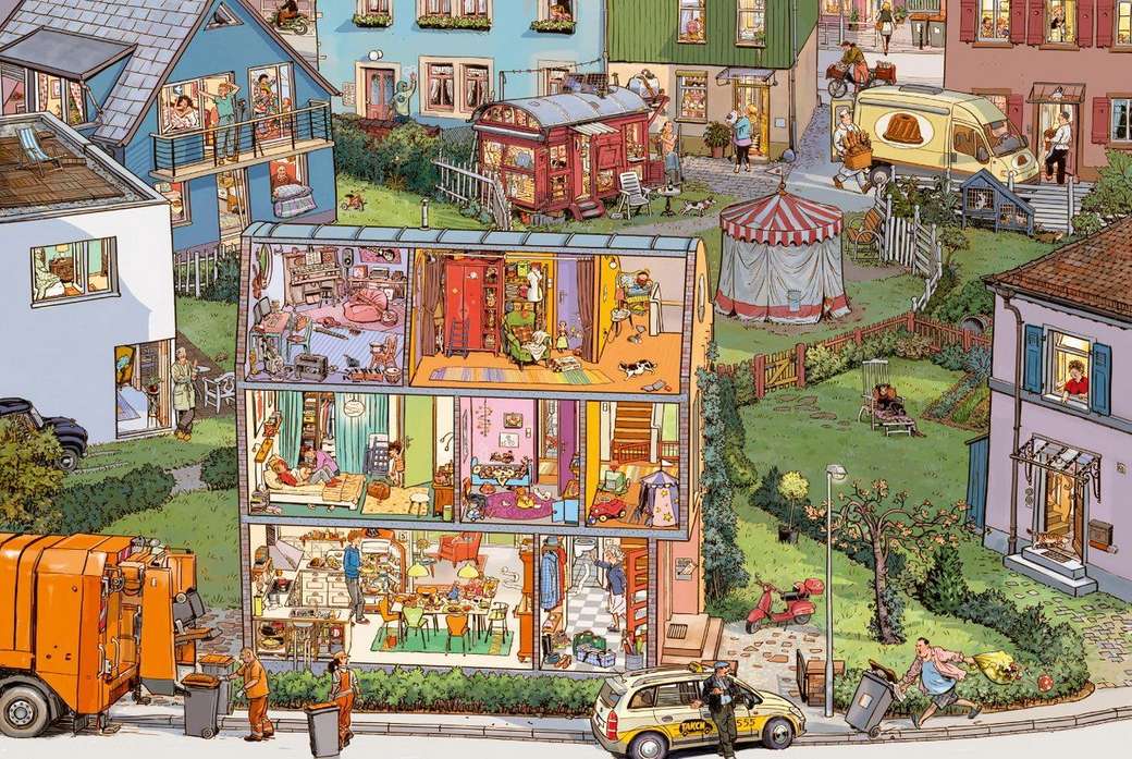 Nachbarschaft Puzzlespiel online