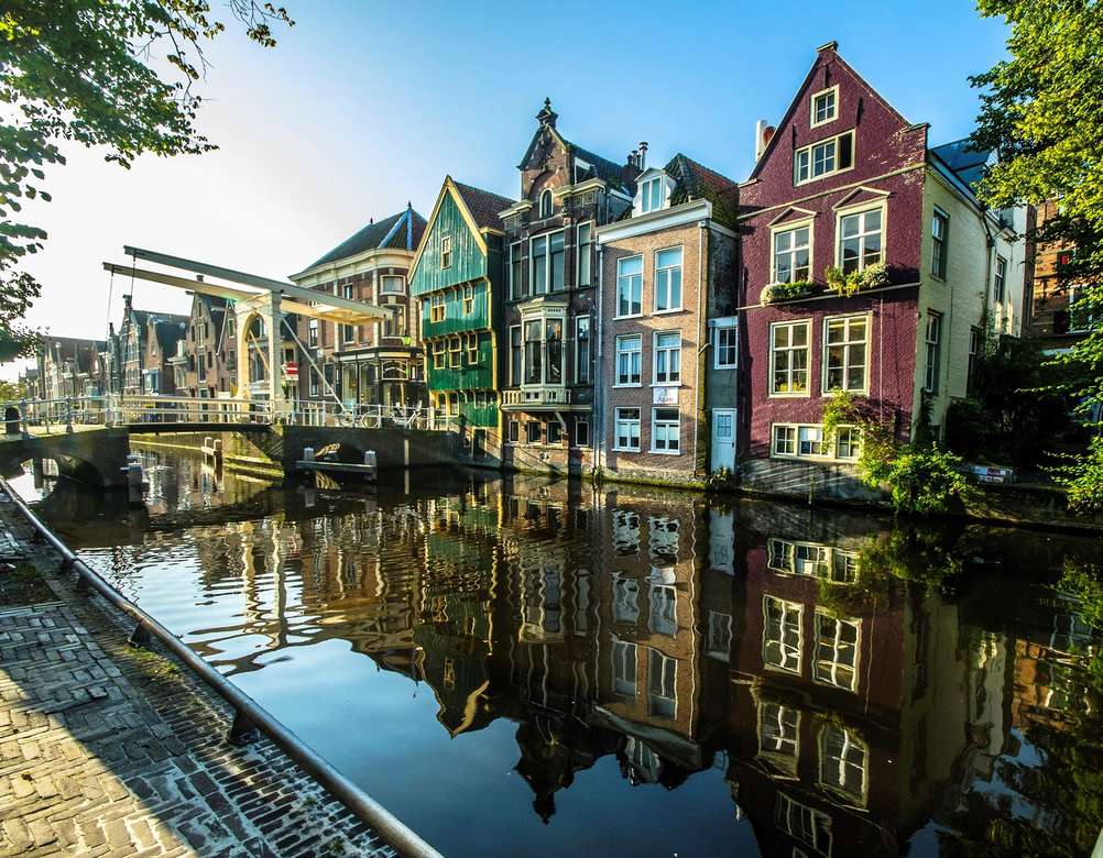 Cidade de Alkmaar na Holanda quebra-cabeças online