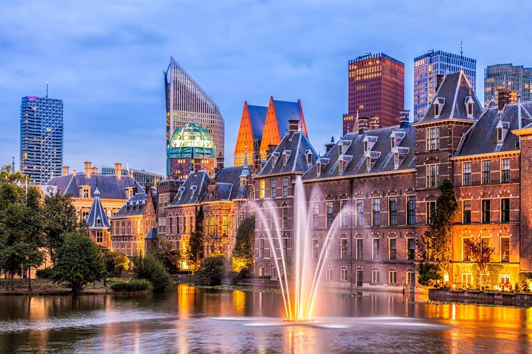 Den Haag hoofdstad van Nederland online puzzel