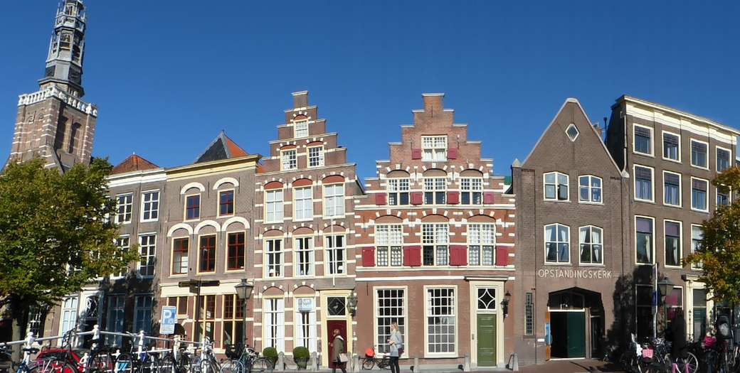 Πόλη του Λάιντεν στις Κάτω Χώρες online παζλ