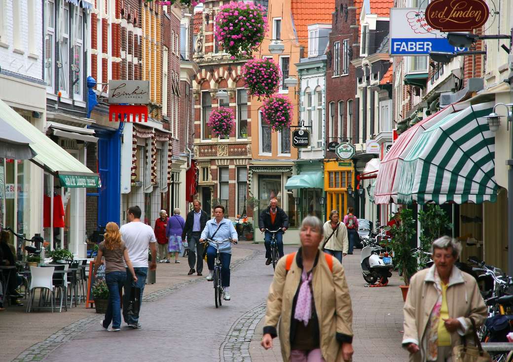 Città di Haarlem nei Paesi Bassi puzzle online