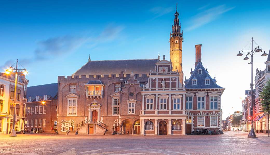 Orașul Haarlem din Olanda jigsaw puzzle online