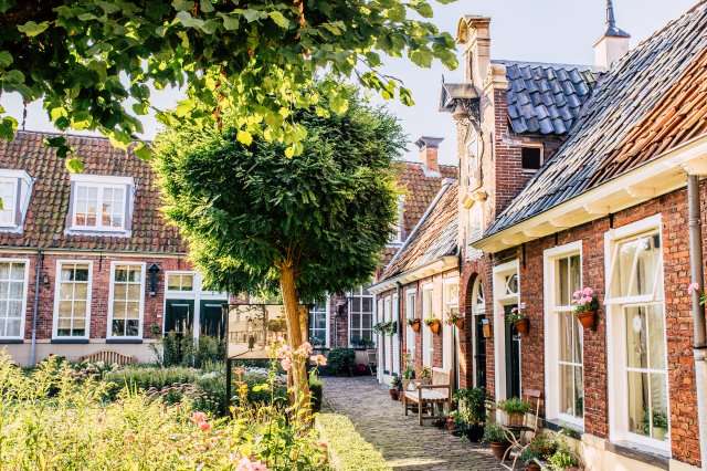 Città di Groningen nei Paesi Bassi puzzle online