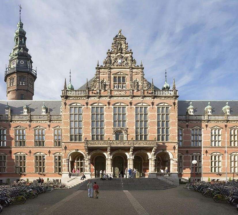 Město Groningen v Nizozemsku online puzzle