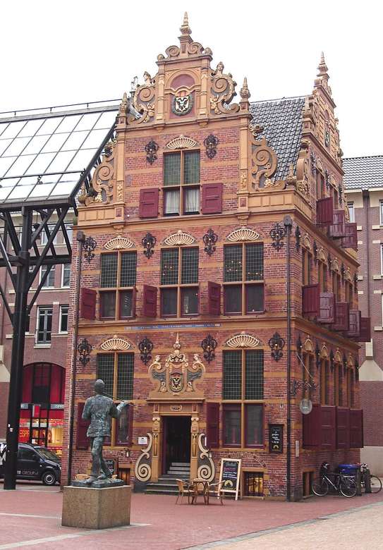 Groningen city in the Netherlands online puzzle