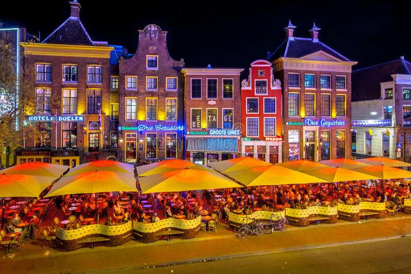 Groningen stad i Nederländerna pussel på nätet