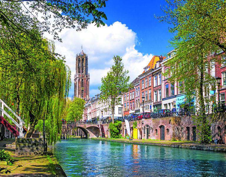 Orașul Utrecht din Olanda jigsaw puzzle online