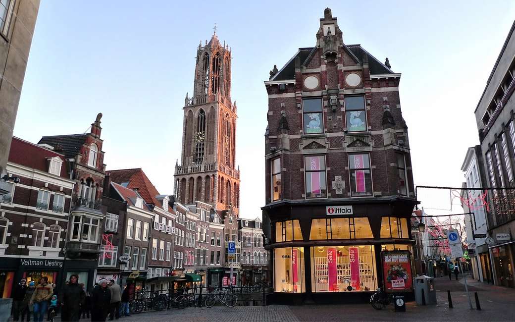 Πόλη της Ουτρέχτης στις Κάτω Χώρες παζλ online