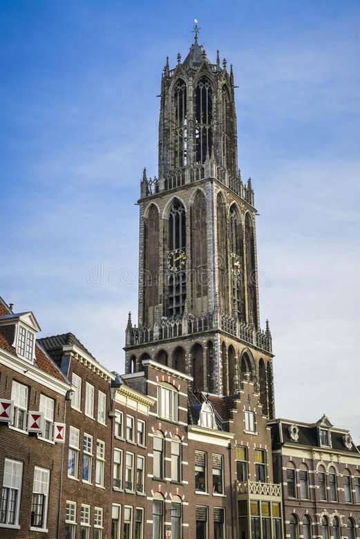 Utrecht stad i Nederländerna Pussel online