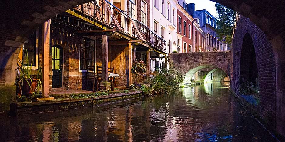 Πόλη της Ουτρέχτης στις Κάτω Χώρες παζλ online