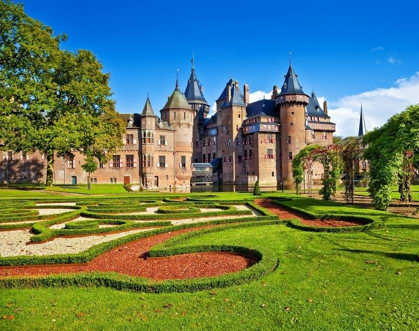 Castello di Utrecht nei Paesi Bassi puzzle online