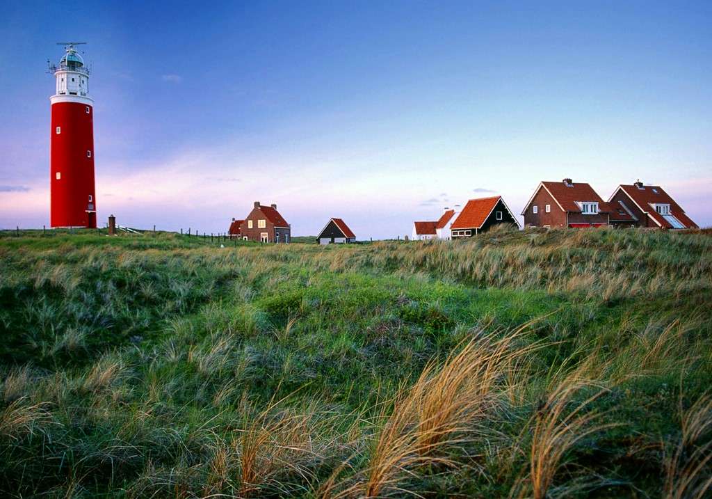 Texel-eiland voor de kust van Holland online puzzel