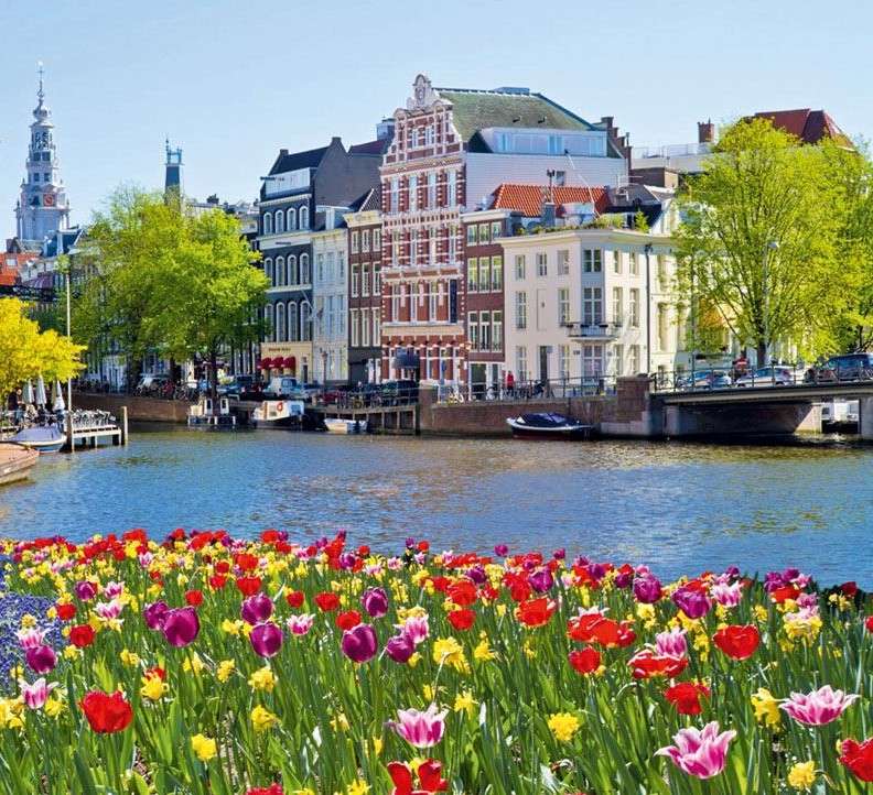 Amsterdam, Nederland online puzzel