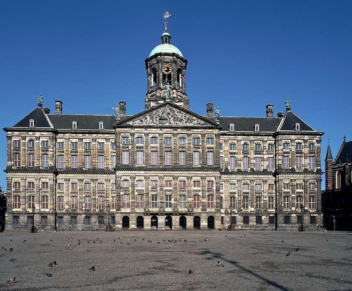 Amsterdam Königspalast Niederlande Online-Puzzle