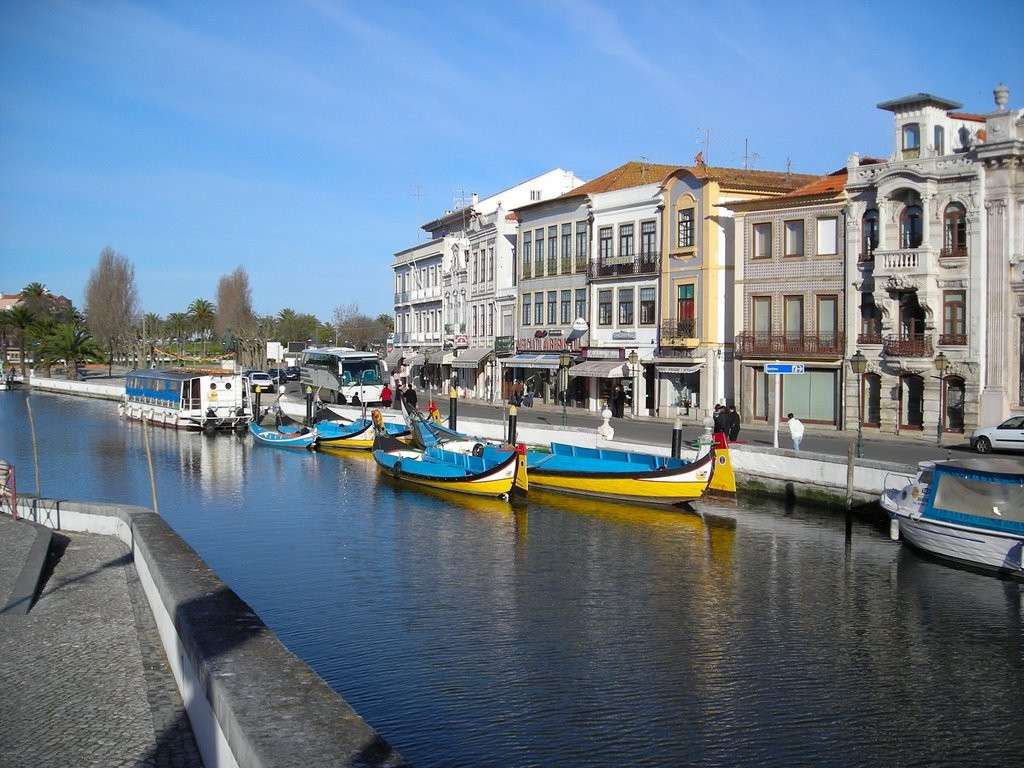пристанище- гондола- Португалия онлайн пъзел