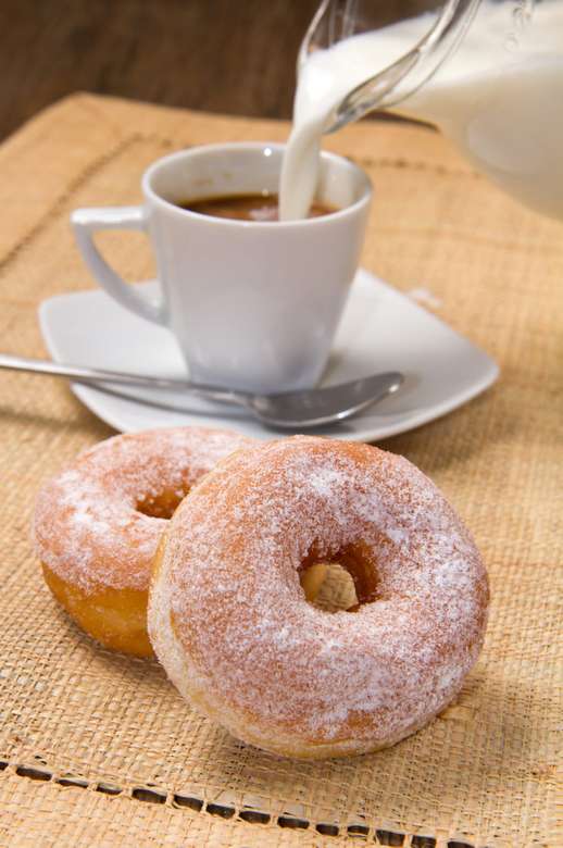 donuts de café puzzle online