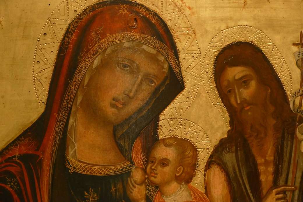 pintura religiosa quebra-cabeças online