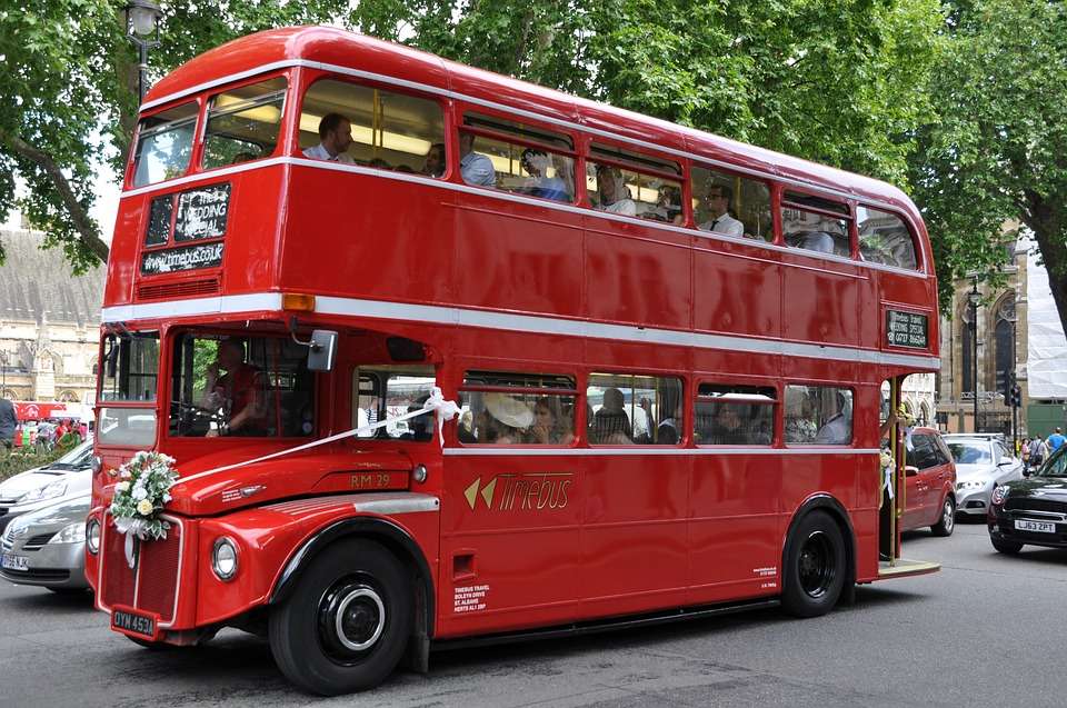 лондонски автобус онлайн пъзел