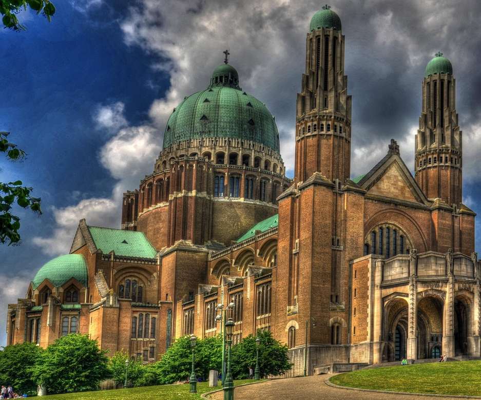 Національна базиліка Святого Серця Брюссель онлайн пазл