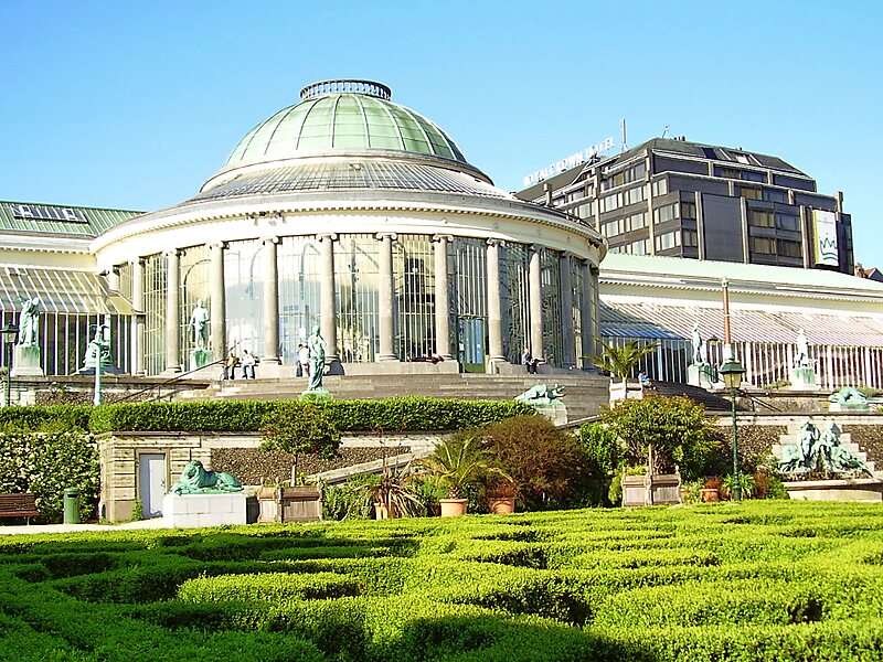 Botaniska museet Bryssel pussel på nätet