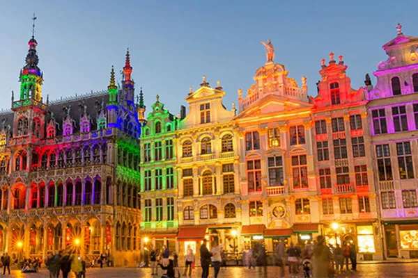 Grande Place v Bruselu skládačky online