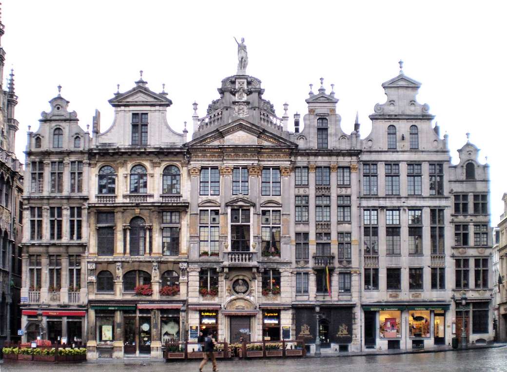 Исторически сгради в Брюксел онлайн пъзел