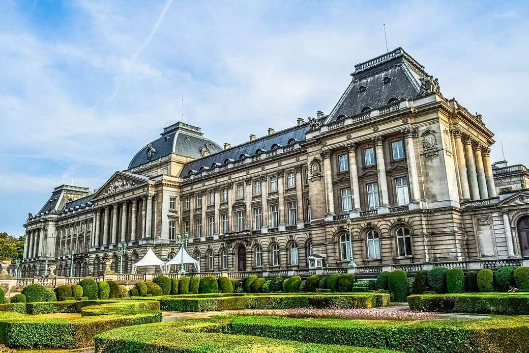 Кралски дворец в Брюксел онлайн пъзел