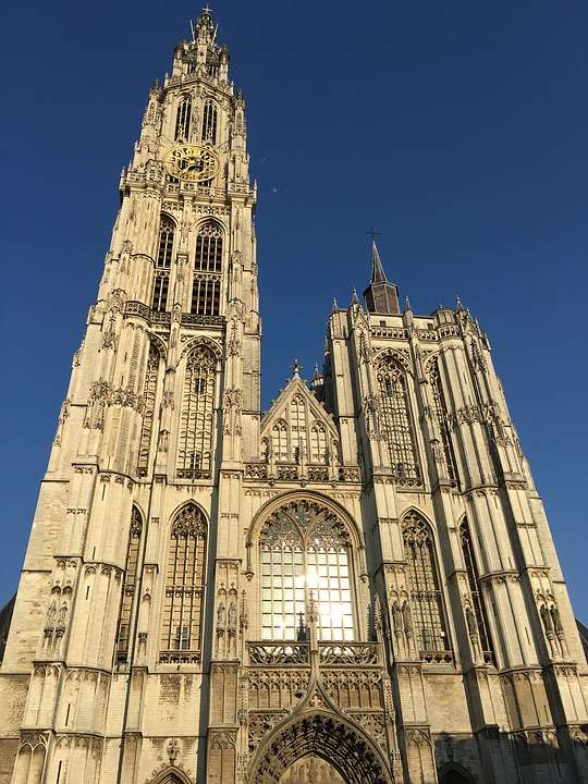 Катедралата на Дева Мария в Антверпен онлайн пъзел