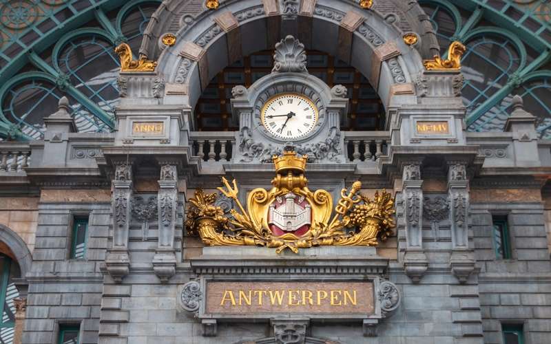 Antwerpen vasútállomása kirakós online
