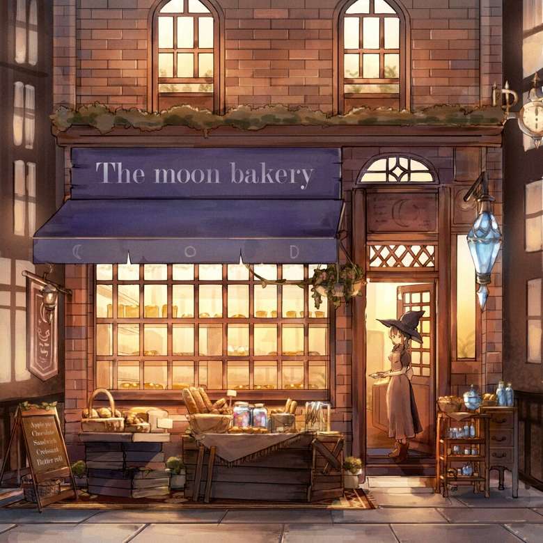 Лунная пекарня онлайн-пазл