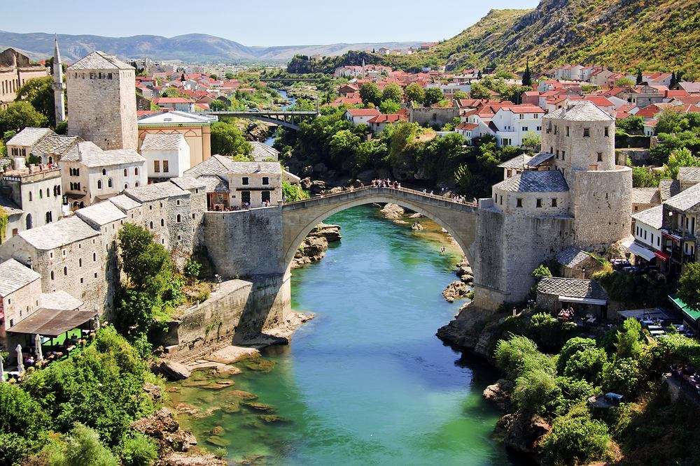 Mostar, Bosnien und Herzegowina Puzzlespiel online