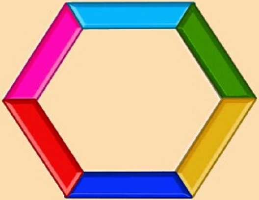 h este pentru hexagon jigsaw puzzle online