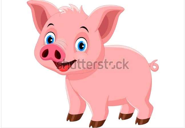 el cerdo rompecabezas en línea