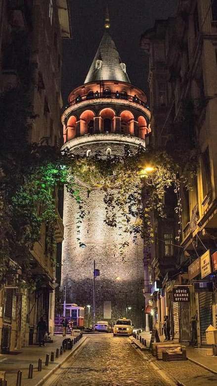 Galata Tower, Istanbul Puzzlespiel online