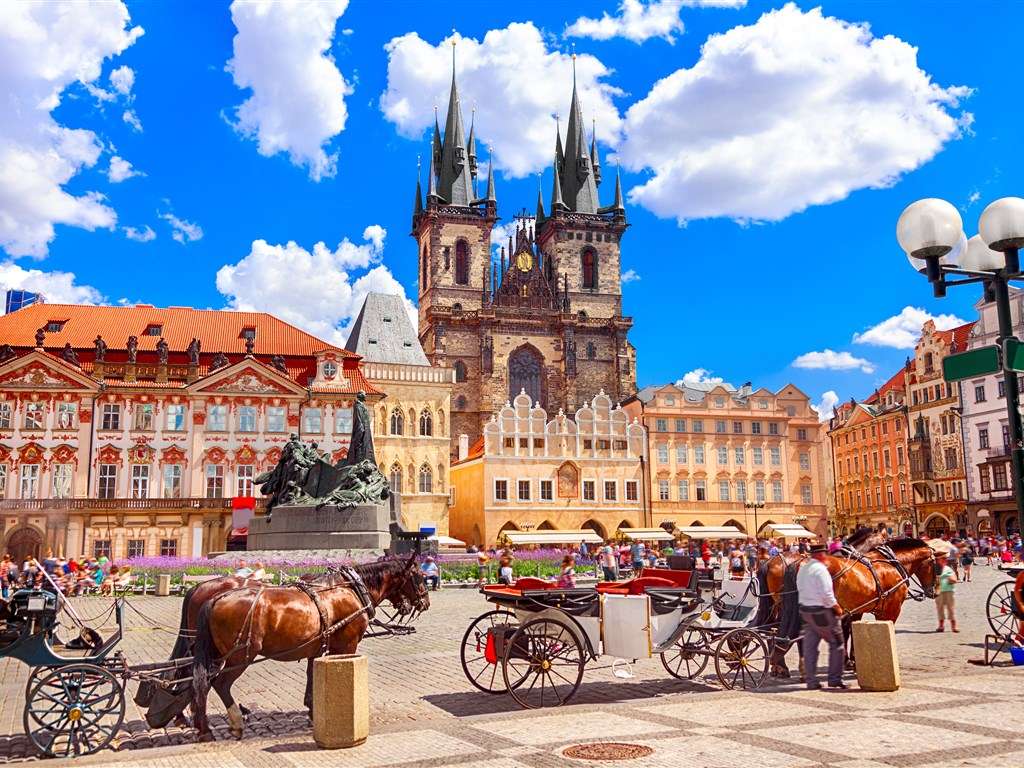 Denkmal in Prag Puzzlespiel online
