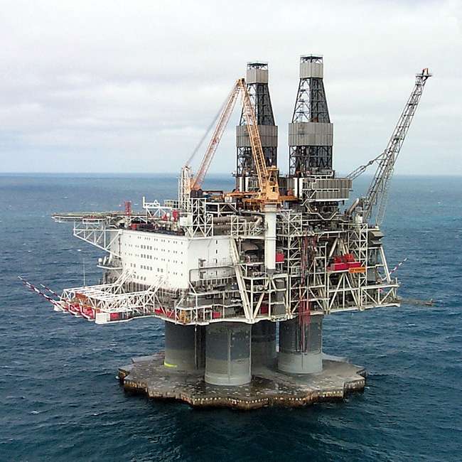 atlantická ropná plošina online puzzle